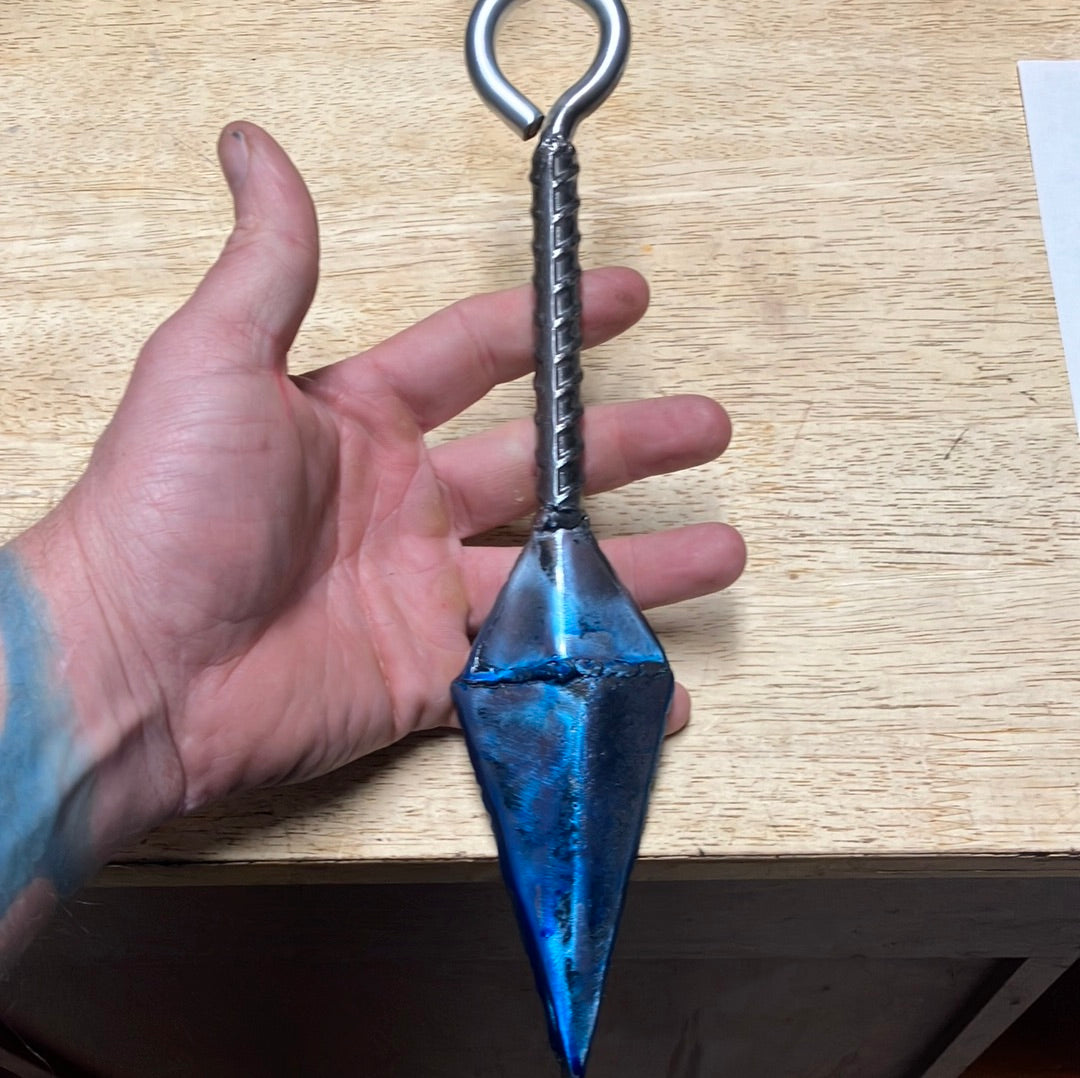Blue kunai